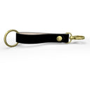 Take a lover leather strap keychain