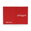 Jetlagged Leather Passport Cover