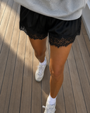Take a Lover Satin effect day shorts